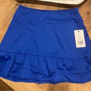 Crown and Ivy - Lounge Ollie Blue Sport Skort size medium